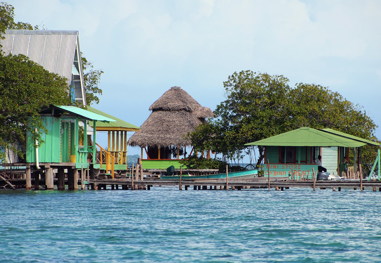 Coral Cay bij Bocas del Toro - Panama