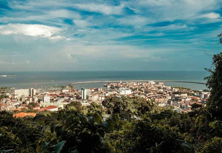 Panama City van bovenaf