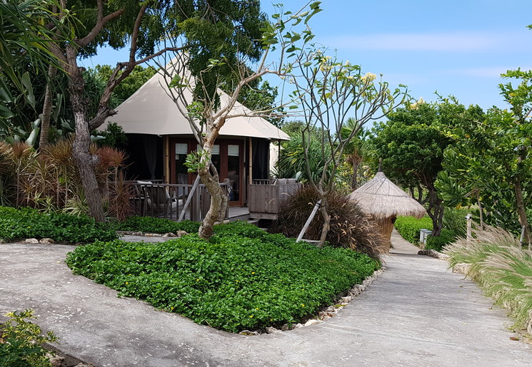 Glamping op Bali