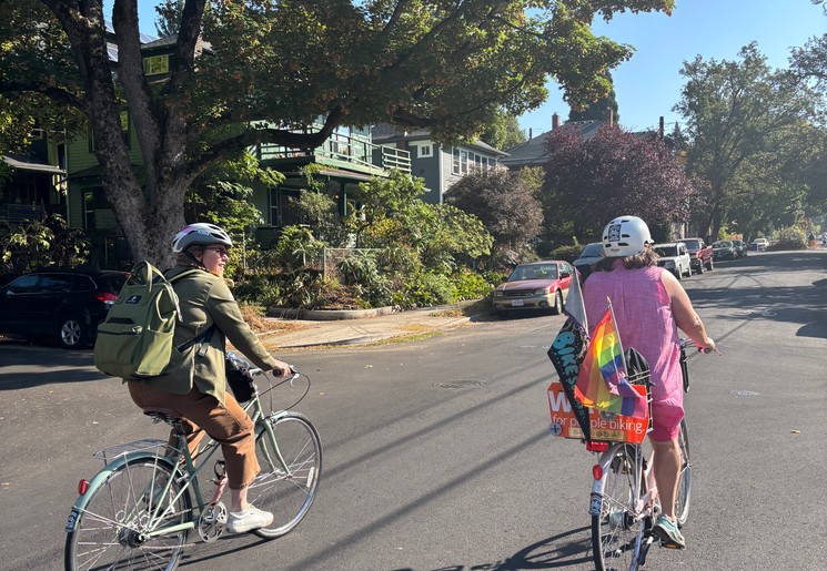 Fietsen door Portland