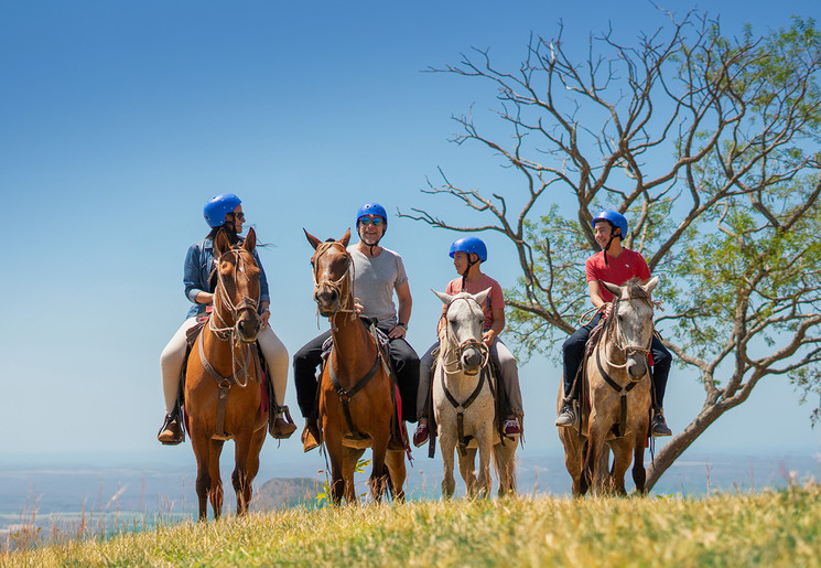 Paardrijden in Rincon de la Vieja in Costa Rica