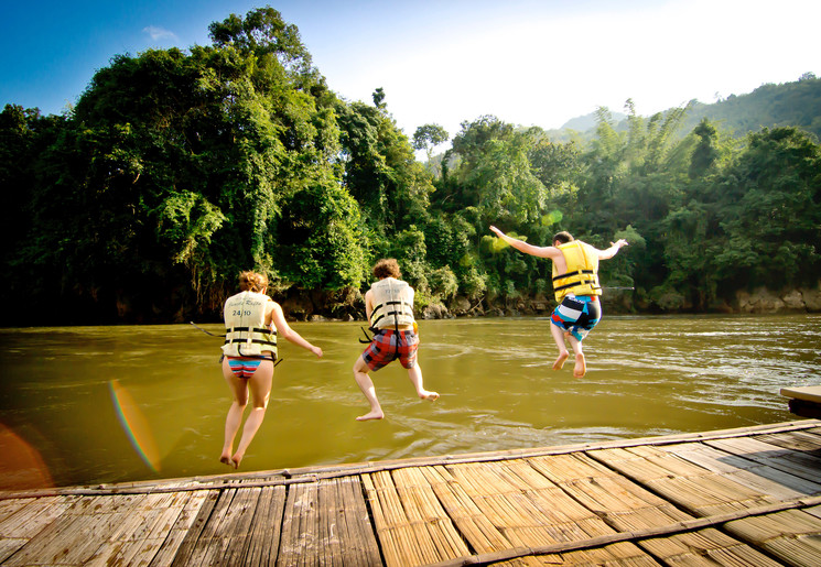 River Kwai jungle Rafts