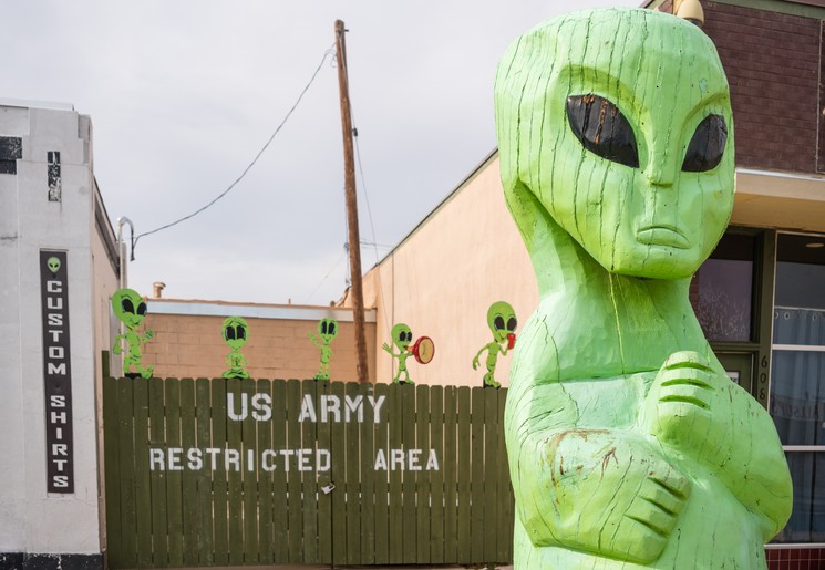 Alien in Roswell