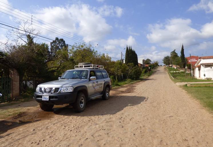 De route van Samaipata naar La HIguera - Bolivia
