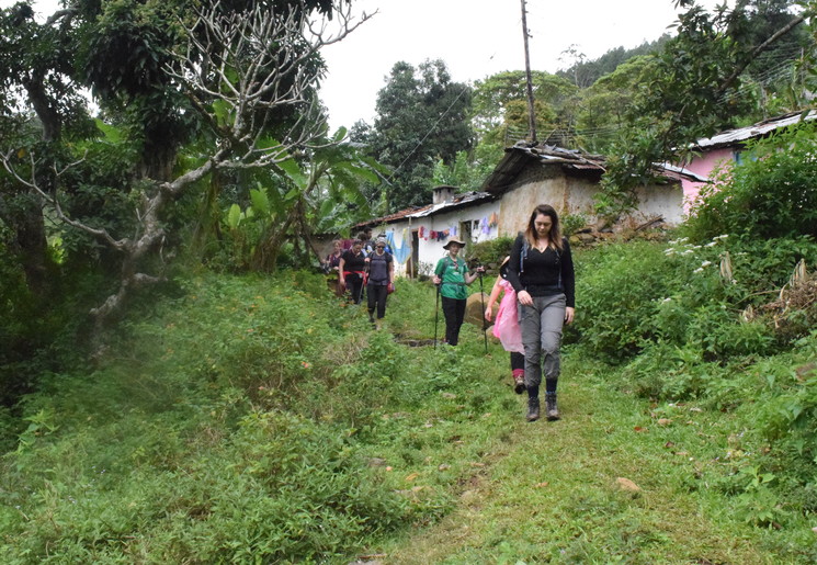 Wandeling langs de voet van Knucle Mountain Range