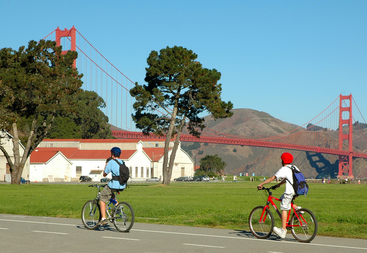 Fietsen in San Francisco, Amerika