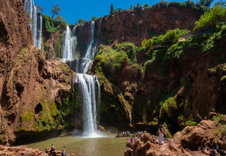 Prachtige natuur rondom de Ouzoud watervallen Prachtige natuur rondom de Ouzoud watervallen