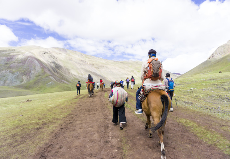 Paardrijden Rainbow Mountain