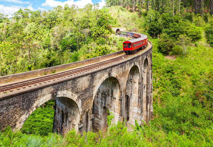 Reis per trein in Sri Lanka