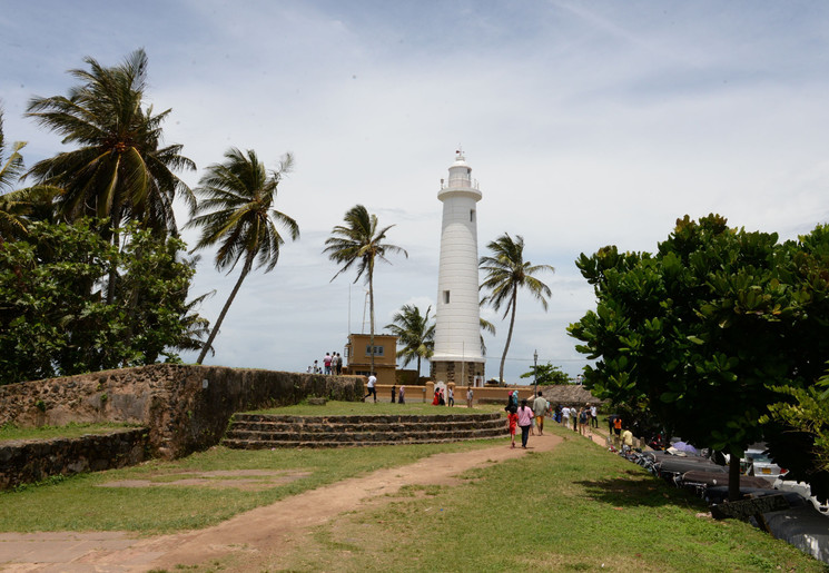 De vuurtoren van Galle, Sri Lanka