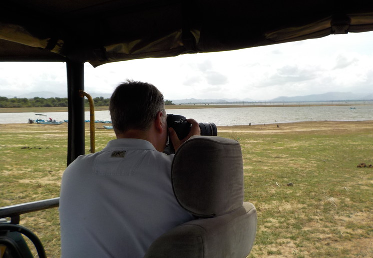 Op safari in Udawalawe National Park, Sri Lanka