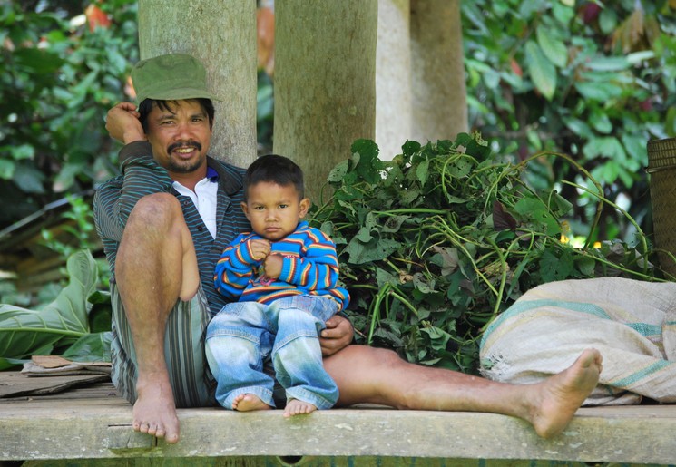 Locals op Sulawesi