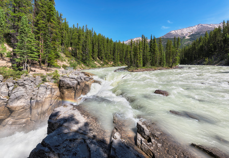 Langs de Bow Valley Parkway, Canada