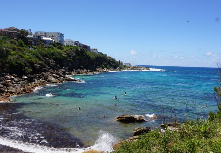 Sydney - Coogee to Bondi uitzicht onderweg