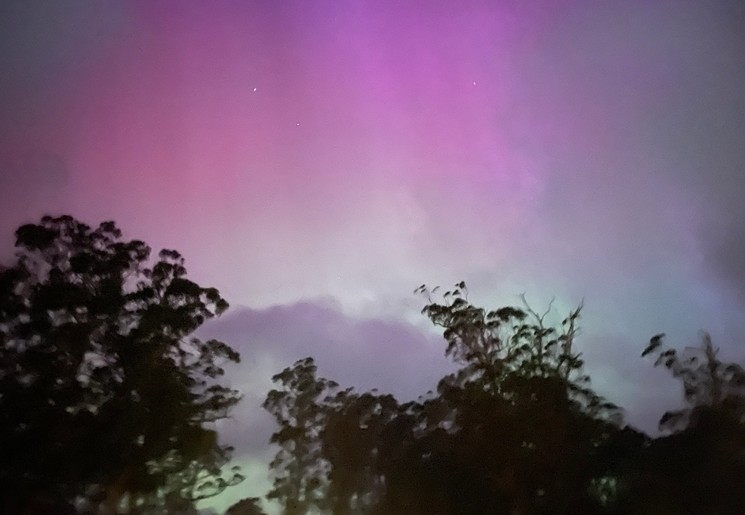 Tasmanië aurora Australis