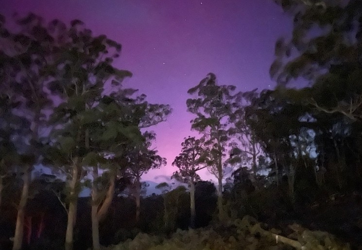 TAamanië aurora Australis