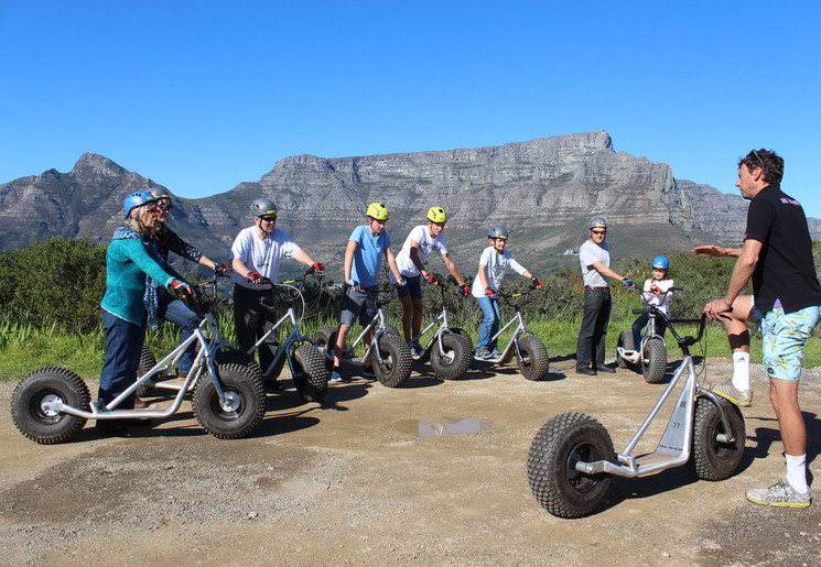 Verken met reuzensteps Kaapstad en omgeving