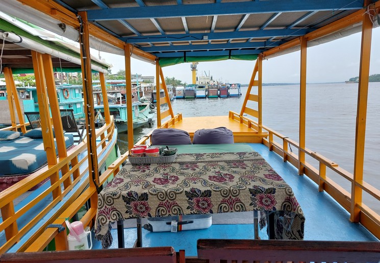 Houseboat in Tanjung Puting NP, Kalimantan