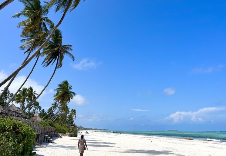 Witte zandstranden op Zanzibar