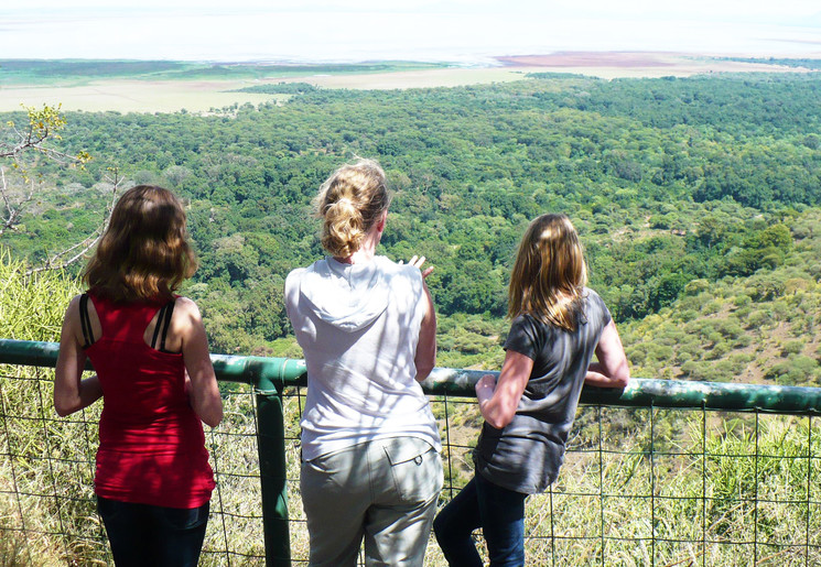 Genieten van de uitzichten in Tanzania Genieten van de uitzichten in Tanzania