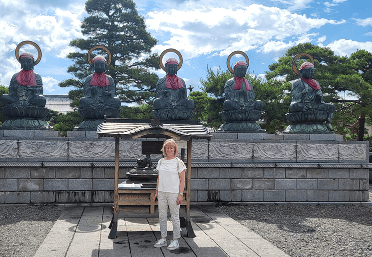 Tempel in Nagano, Japan