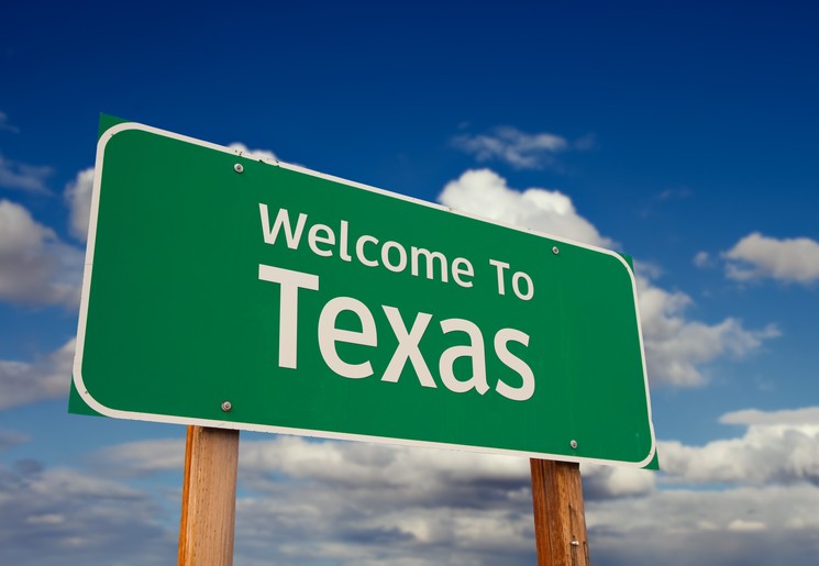 Welkom in de staat Texas voor een roadtrip door het onbekende deel, Verenigde Staten