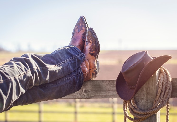 Proef de authentieke cowboysfeer op een ranch in Texas, USA