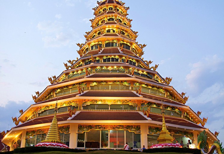 Thailand Chiang Rai Wat Pra Kaew