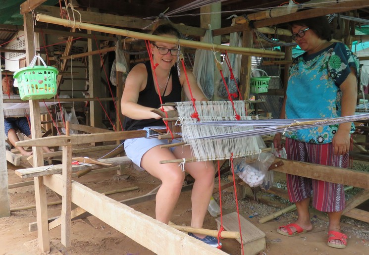 Nicole weven in Thailand Nicole weven in Thailand