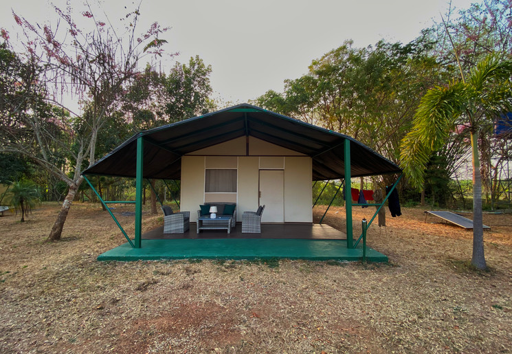 Slaap in een safaritent in Loei