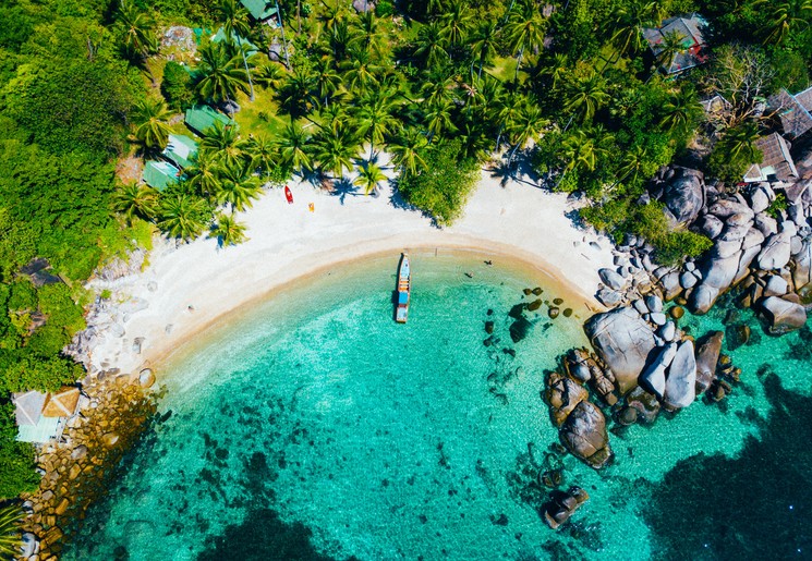 Mooie stranden in Zuid-Thailand