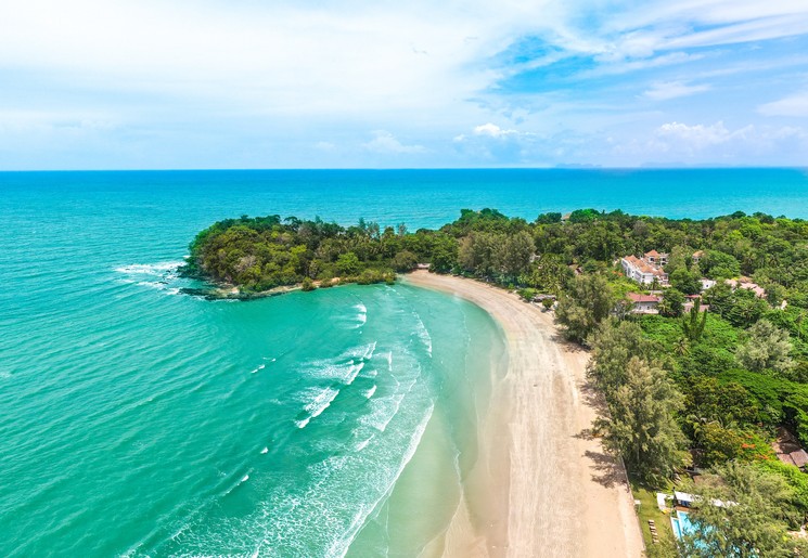 Uitgestrekte stranden op Koh Samui in Thailand