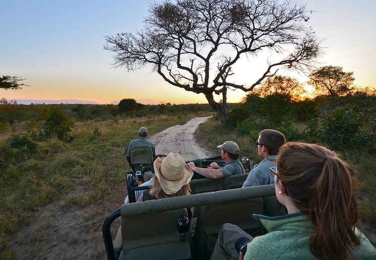 Op safari in Thorny Bush Private Game Reserve