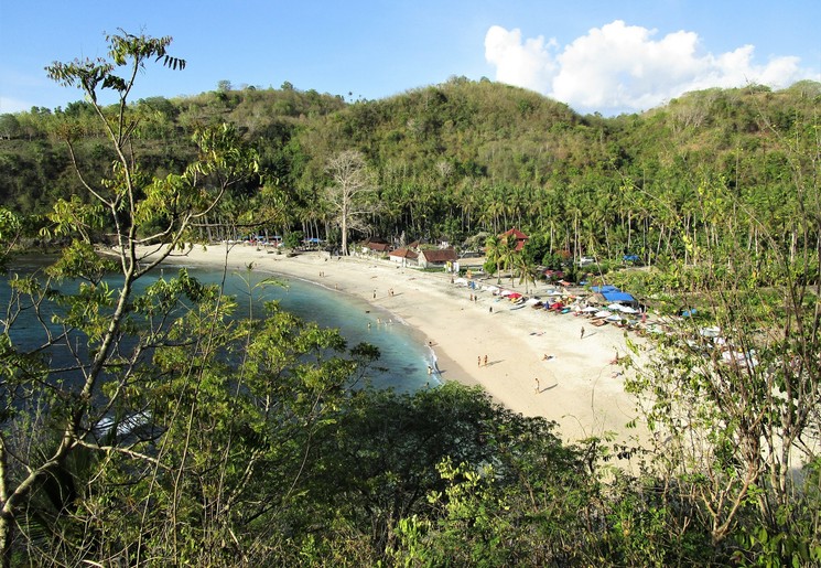 Uitzicht Crystal Bay beach Uitzicht Crystal Bay beach