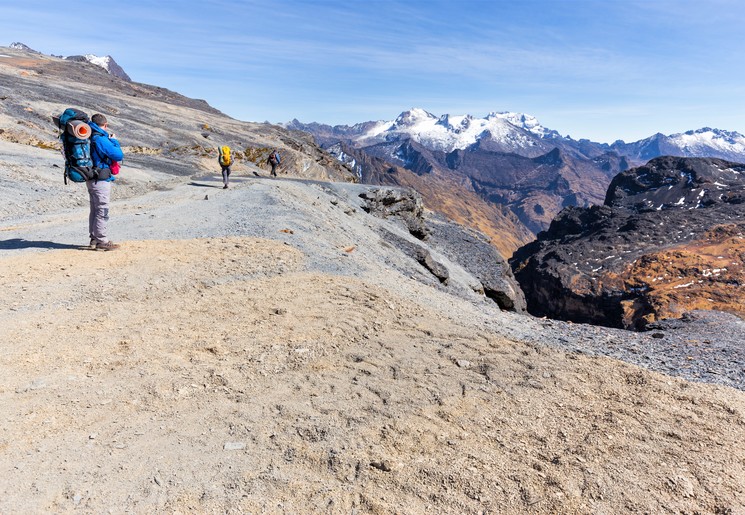 Uitzichten met de El Choro trekking - Bolivia