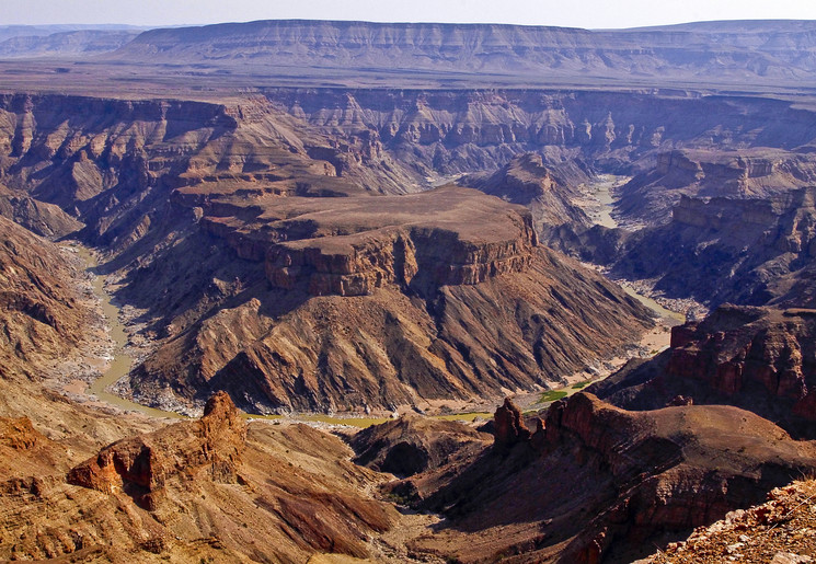 Bewonder de uitzichten op Fish River Canyon in Namibië
