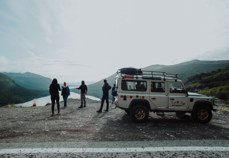 Fourwheeldrive tocht in Ushuaia