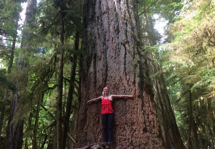 Collega Lisanne in Vancouver Island Collega Lisanne in Vancouver Island