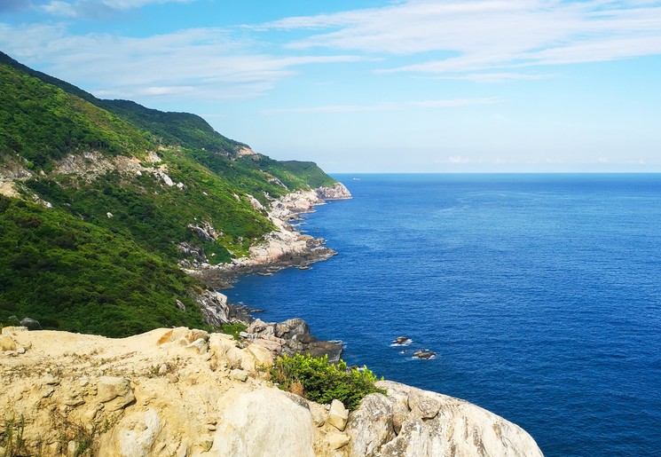 Uitzichten bij Cham Island, Vietnam
