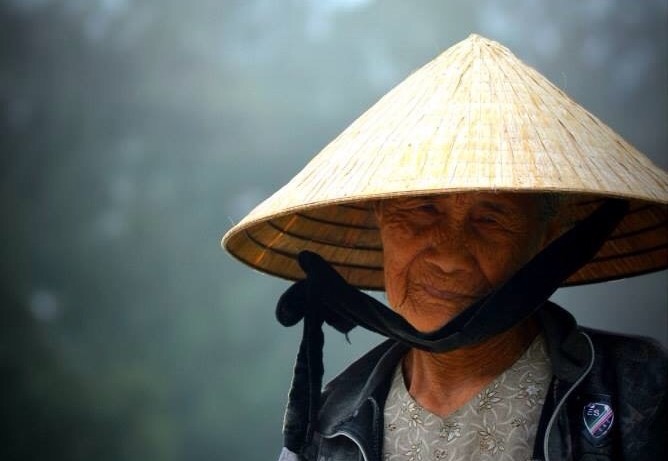 Lokale Vietnamese man in Hoi An