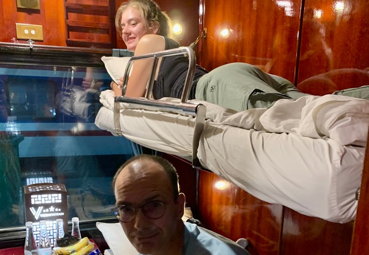 Nachttrein in Sapa Vietnam