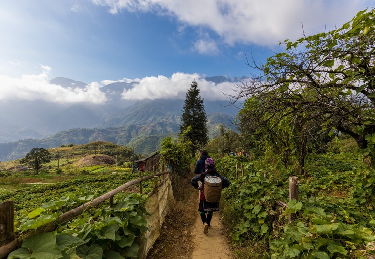 Wandeling door Noord-Vietnam