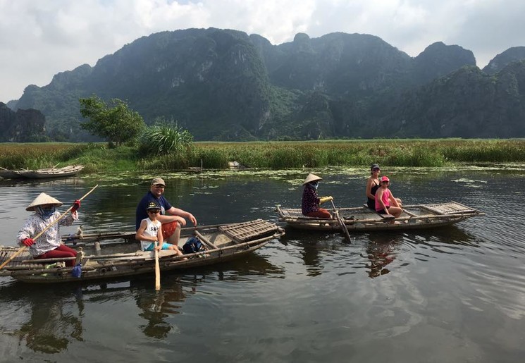 Een boottocht in Vietnam