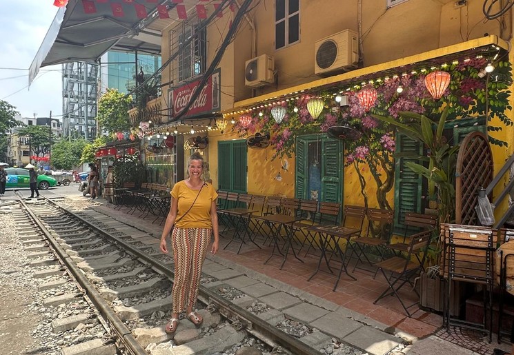 Collega Gionne in Hanoi, Vietnam