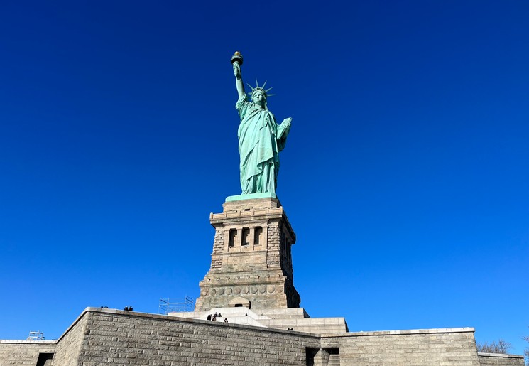 Vrijheidsbeeld van New York City, Amerika