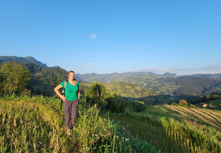 Wandelen in het noorden van Vietnam, omgeving Sapa