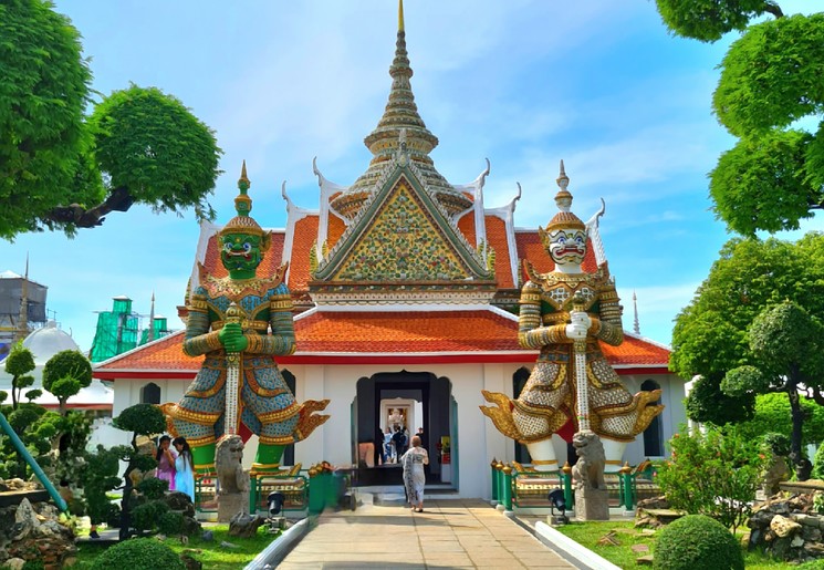 Wat Arun tempel in Bangkok