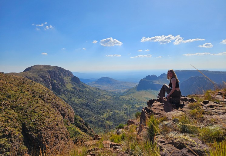 Fantastische uitzichten bij de Drakensbergen