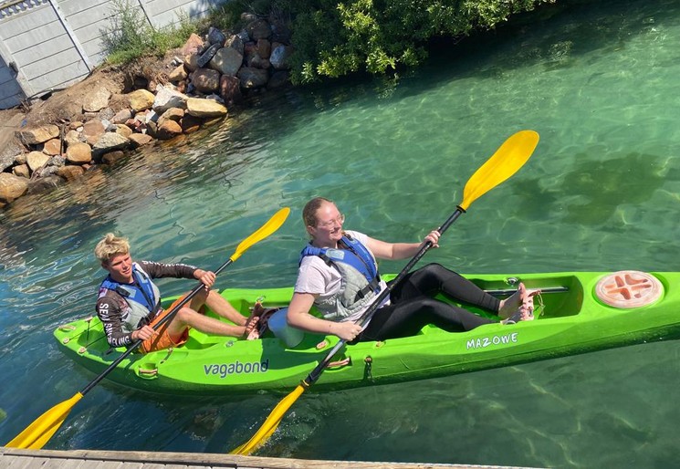 Zuid-Afrika Kaapstad Kajakken in hout bay