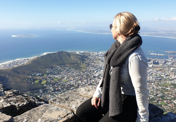 Zuid Afrika uitzicht over Kaapstad